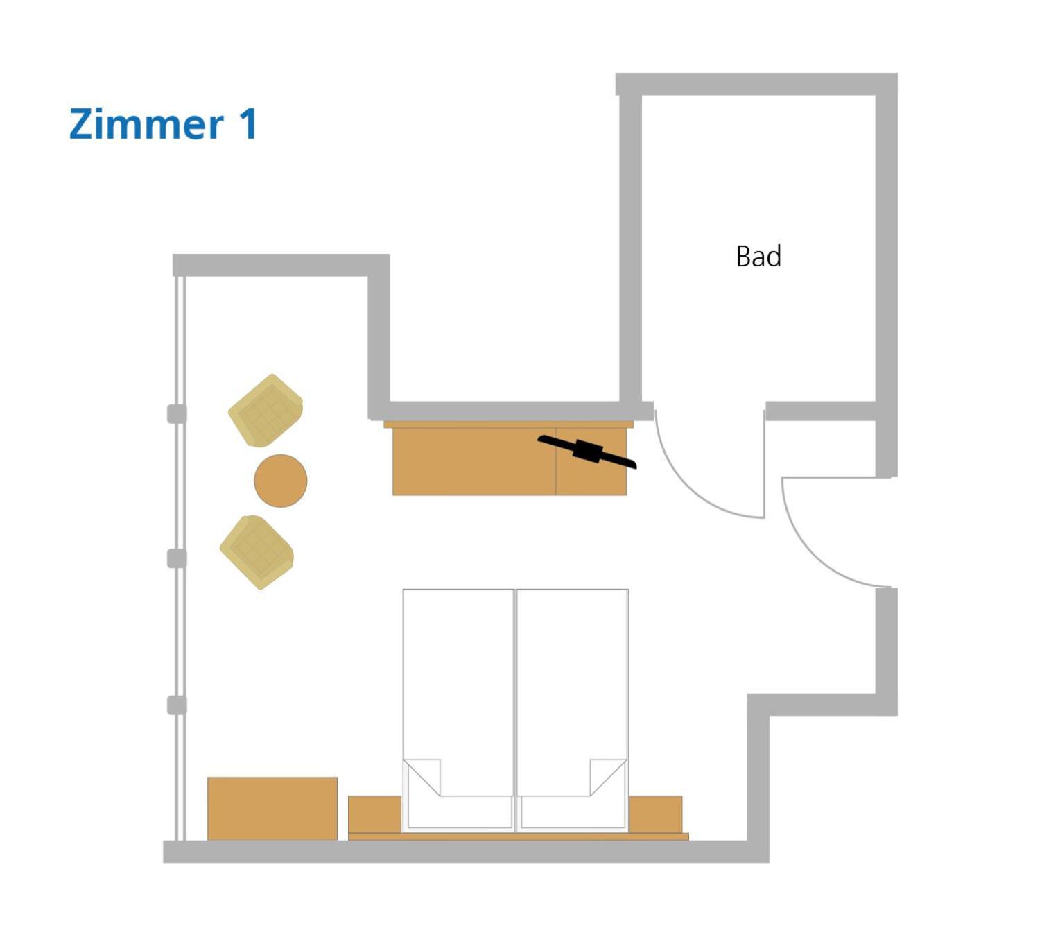 Gaestehaus Sportpark Nuembrecht Zimmer foto