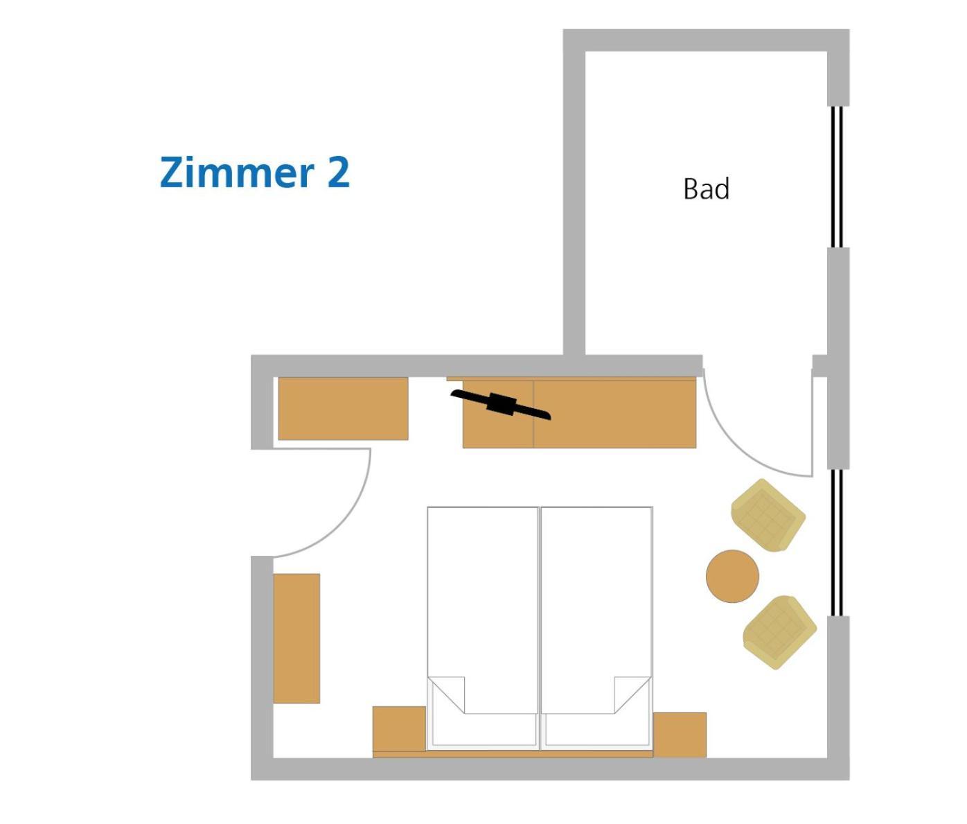 Gaestehaus Sportpark Nuembrecht Zimmer foto