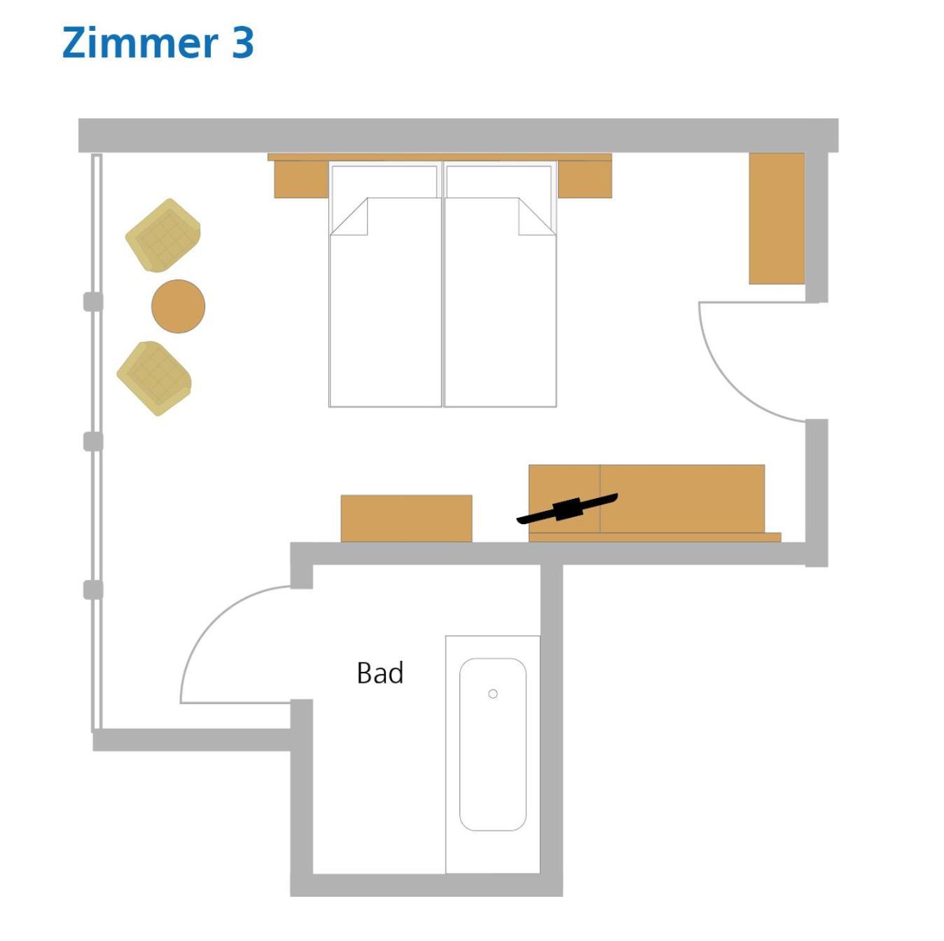 Gaestehaus Sportpark Nuembrecht Zimmer foto